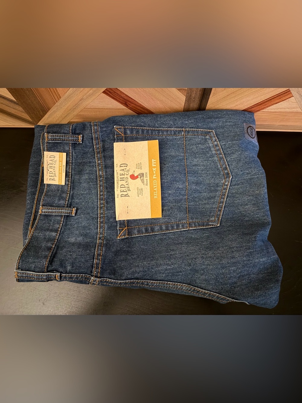 RedHead Men's Relaxed Denim Jeans in Blue
